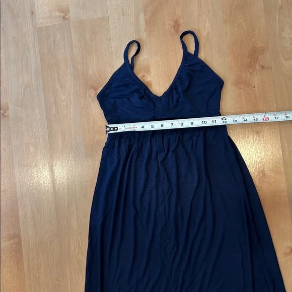Old Navy navy long maxi dress size extra small petite - Picture 3 of 5